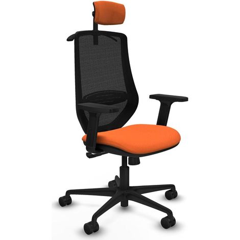 piqueras-y-crespo Mardos sedia da ufficio arancione confortevole