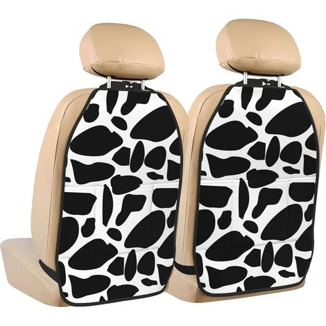 Lot de 2 tapis protection pour siège arrière voiture - Motif (1/5)