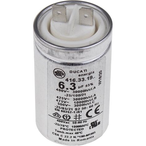 Bosch - kondensator 6,3 µf 450 v - 00604273 -