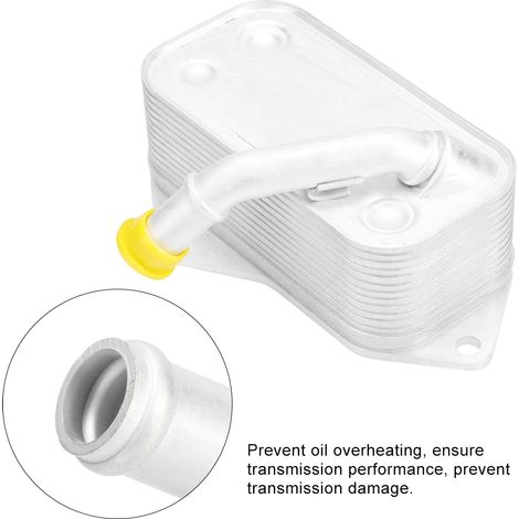 Refroidisseur d'huile de transmission automatique 11427525333 Compatible avec les modèles 128, 228, 320, 328, 428, 525, 528, 530, 535, 640, X1 et X3 (1/5)