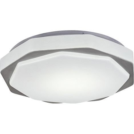 Plafoniera LED Rabalux Dettora 71046 37cm 18W grigia (1/5)