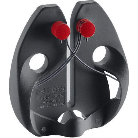 F. DICK affilatoio Rapid Steel action (far scorrere nell'affilatoio barrette di acciaio Inox) 90091000, senza base nero