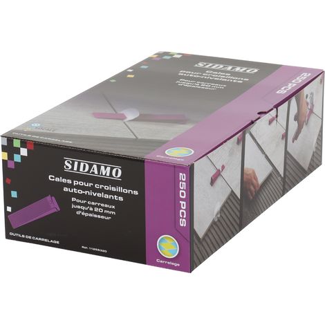 KEIL FÜR SELBSTNIVELLIERENDE KREUZSTREBE SIDAMO 250 STÜCK - 11255320