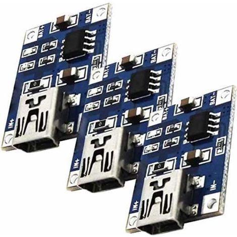 Chargeur de batterie - FOLAYA - TP4056 Mini USB 5 V 1 A - Tension 5V - Electrique