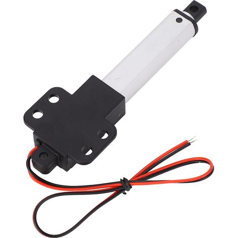 Vérin électrique linéaire compact 3W course 50mm poussée 150N vitesse 4mm/s actionneur miniature avec fin de course DC24V (1/5)