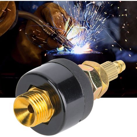 Raccord rapide électrique pour torche de soudage à l'arc sous argon 70x32 mm (1/5)