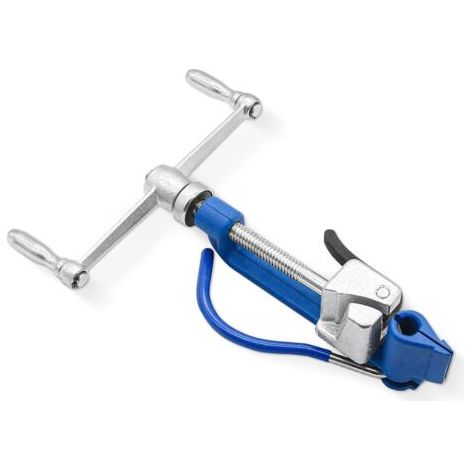 Tendeur de Cerclage, Tendeur de feuillard Outil pour tendeur en acier inoxydable en métal Pinces à Cerclage manuelles pour la fixation de faisceaux de bandes de métal ou d'acier (1/5)