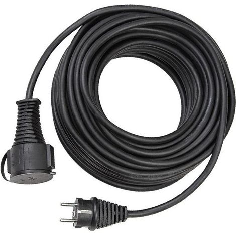 Alargador Eléctrico 20m IP44 Negro