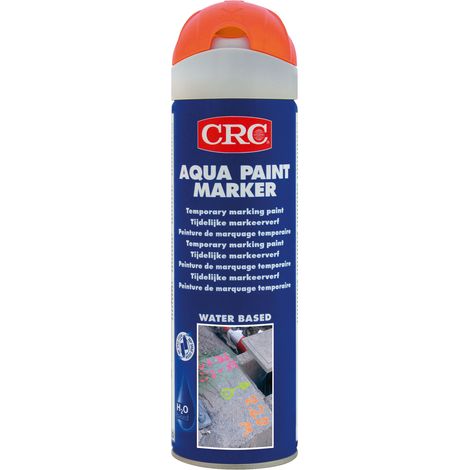 Pintura marcaje crc naranja spray 500ml aqua paint 30011-aa (1/4)