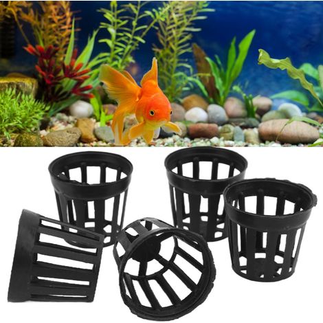 Bacs de Culture pour Plantes Aquatiques - Lot de 10 Petits Bacs en Plastique pour la Propagation et la Cultivation des Plantes d'Aquarium - Idéal pour l'Aménagement Paysager Sous-Marin-AUTRES (1/5)
