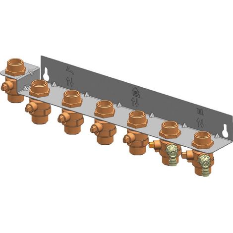 Bosch Zubehör für Wohnungsstationen Montageplatte Unterputz F8001, 7735600586 (1/2)