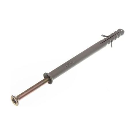 One Stop DIY Lot de 100 marteaux en nylon avec fixations et vis 8 x 100 mm