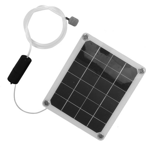 20W Wasserdichter und geräuschloser Solar-Poolbelüfter mit Ausströmerstein für Fischzuchtteiche (1/5)