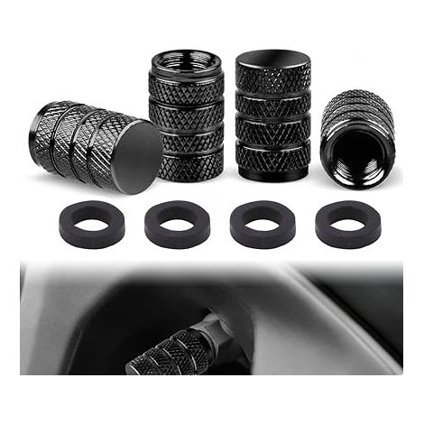 14-teiliger Reifenventildeckel aus Aluminium für Autos, SUVs, Motorräder und Fahrräder.