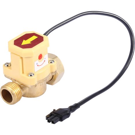 Pompe à eau à filetage G3/4-G1/2 avec capteur de débit réglable et interrupteur de contrôle automatique de la pression 220 V (1/5)