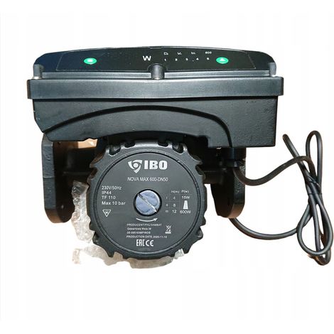 Ibo Pompe circulatoire Nova Max 50-120/250 - Électronique - Puissante - Silencieuse et efficace (1/5)