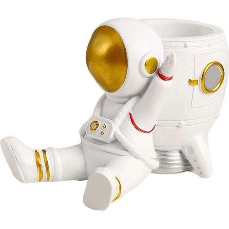 Stiftehalter, Schreibtisch-Organizer, Figur, Make-up-Pinselhalter – Geschenk für Kinder-Back Rocket (1/5)