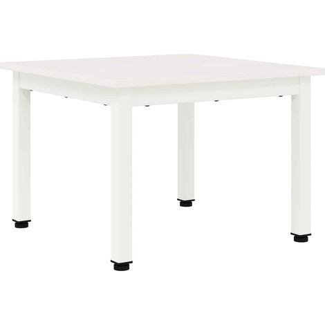 Maison Exclusive - Tavolino da salotto Bianco 50 x 50 x 36 cm Pino massello