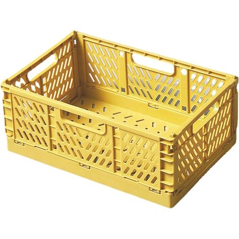 Boîte de rangement pliable, KkvoGmle, plastique, 3 couleurs, 30 x 20 x 15 cm (1/5)