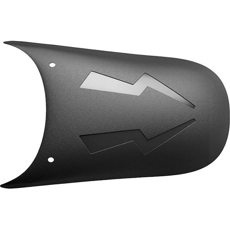 Garde-boue avant de moto en plastique, excellente robustesse, motif unique, bavettes de moto C (1/5)