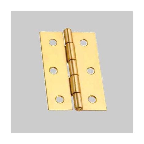 Cerniere Ottonate Pomoli Sfer Perno Fisso Mm. 50X40 Cf.24Pz