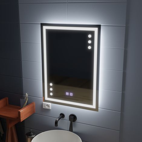 Miroir LED Touch Infima Systeme Desembuage 60x80cm (1/5)