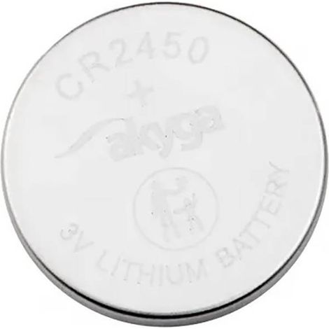 Pile au lithium CR2450 Akyga AKY1087 3V / 600mAh (1/2)