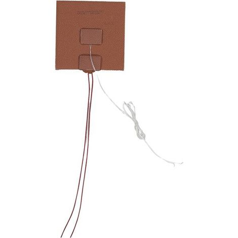 Thermo TECH Silicone Lamina riscaldante Rinforzata in fibra di vetro 12 V/AC, 12 V/DC 100 W Tipo di protezione IPX7 (L