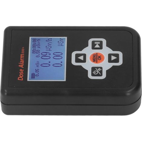 Détecteur de rayonnement nucléaire, compteur Geiger, testeur de rayons X bêta-gamma, dosimètre, alarme de dose (1/5)