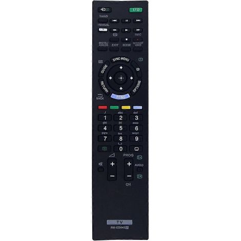 Télécommande RM-ED045 pour téléviseurs LED LCD Sony Bravia KDL-22EX320, KDL-32EX320, KDL-37EX720, KDL-60NX720, KDL-24EX325 et KDL-32EX420 (1/5)
