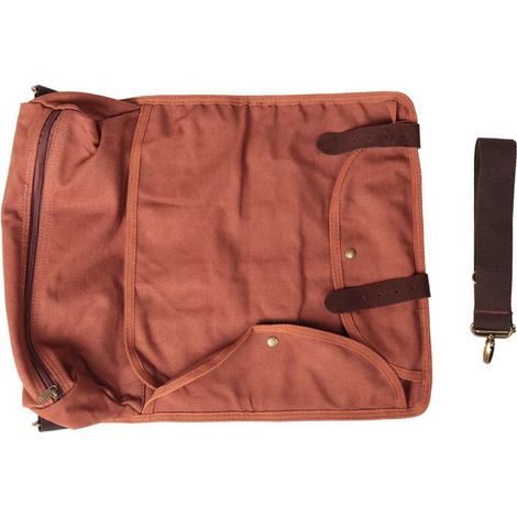 Bolsa de transporte creativa para bartender, caja de herramientas de lona para bartender, utensilios de bar, juego de coctelera, bolsa de almacenamiento solamente (1/4)