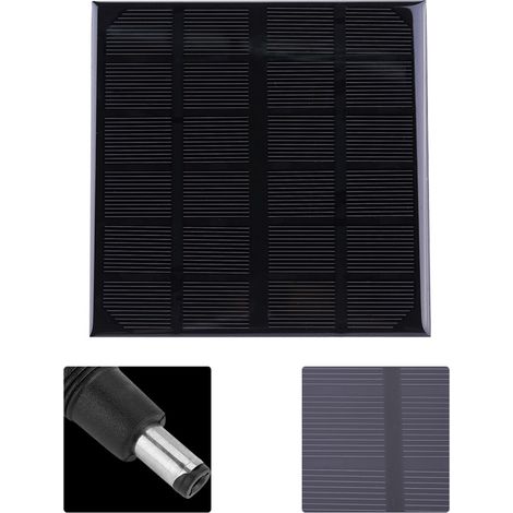 Sortie CC 3W 6V pour modules solaires en silicium monocristallin, batteries, lampes et chargeurs. (1/5)