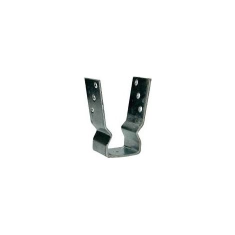 Support poutre Forme U 71X60X150 Forte tenue à la corrosion Acier galvanisé à chaud - 1 pièce (1/3)