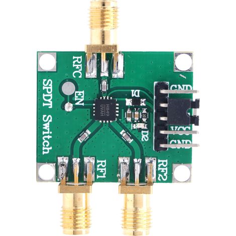 Module commutation RF 3-5V unipolaire double jet impédance 50Ohms interface SMA HMC849 (1/5)