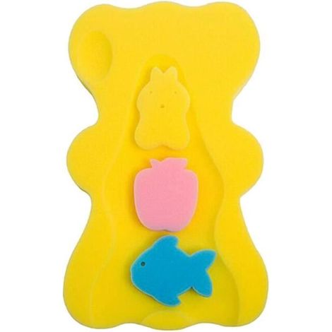 Siège éponge De Bain Doux Pour Bébé - UNBRANDED - Jaune - Mixte - 0 mois - Naissance-Ywey (1/4)
