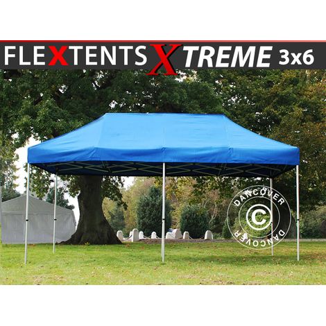 Gazebo pieghevole FleXtents Xtreme 50 3x6m Blu (1/5)