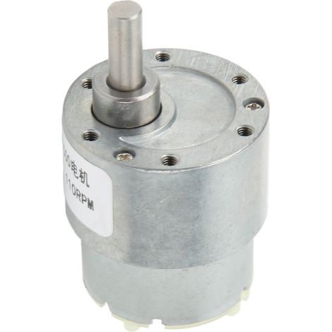 12-V-Gleichstrom-Getriebemotor, 110 U/min, selbsthemmend, Schneckengetriebe, Getriebe für Maschinen (1/5)