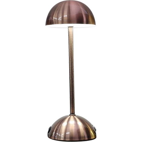 Wiederaufladbare LED-Tischleuchte, Touch-Steuerung, 3 Lichtfarben, USB-Nachtlicht, Schreibtischlampe für Restaurant, Bar, Dekoration C (1/5)