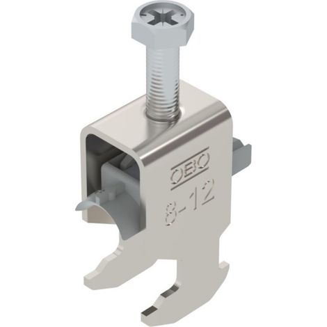 OBO Bettermann Bügelschelle 2056 08-12mm Edelstahl, rostfrei A2 1.4301 blank, nachbehandelt, 50 Stück, 1186302 (1/2)
