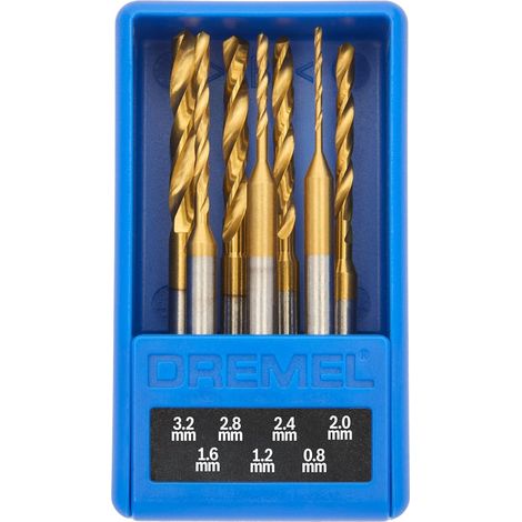 DREMEL® MAX Präzisionsbohrer-Set 0,8 - 3,2 mm 7tlg. - 26150628DM (1/4)