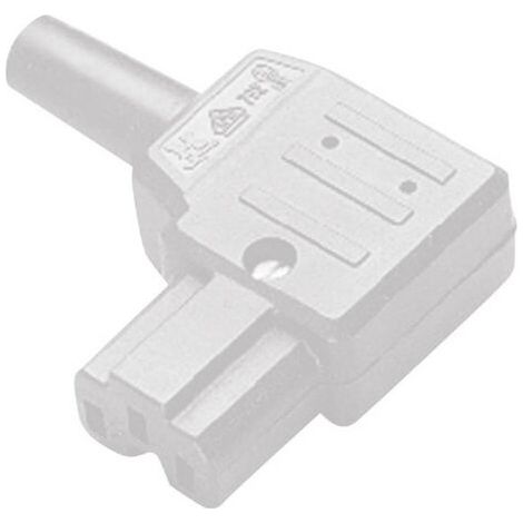 Connecteur secteur série (connecteur réseau) 792 Kaiser 792/ws/C femelle, coudé Nombre total de pôles: 2 + PE 10 A blanc 1 pc(s) D17355 (1/2)