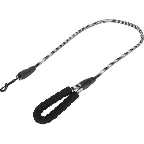 Laisse pour chien avec boucle à 360 degrés, résistante à la traction, avec poignée rembourrée pour l'entraînement. (1/5)