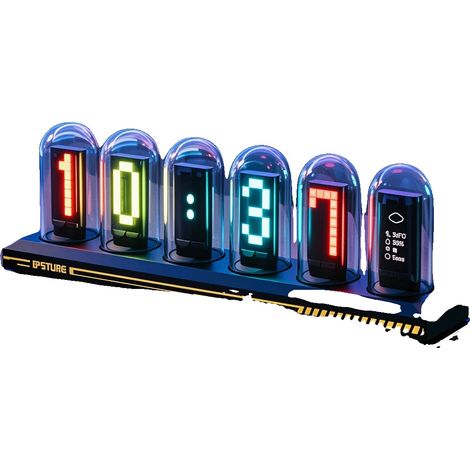 Uhr, Smart Display, Anpassbare Beleuchtung, Basis ohne Licht (1/2)
