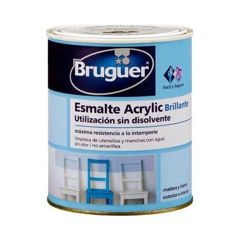 Bruguer Esmalte acrylic multisuperficie brillante Marfil 750 Ml (1/3)