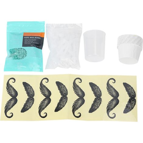 Kit d'épilation à la cire pour le nez et les sourcils : indolore, efficace, sûr et rapide. (1/5)