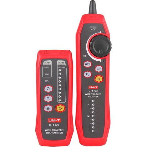 Testeur de réseau, détecteur de paires de fils, Uni-T UT683KIT