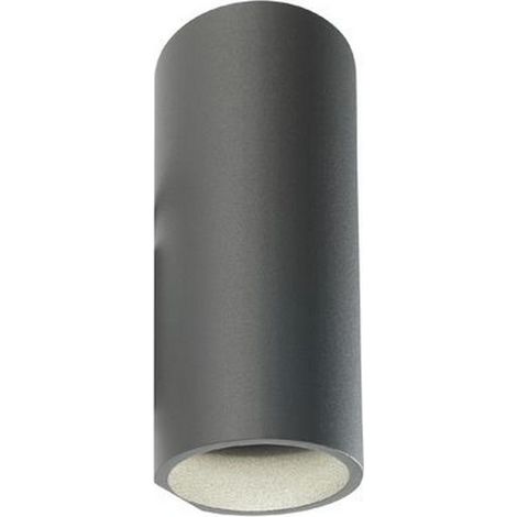 Applique Da Esterno Moderna Sirio Alluminio E Vetro Grigio Led 6+6W 4000K (1/5)