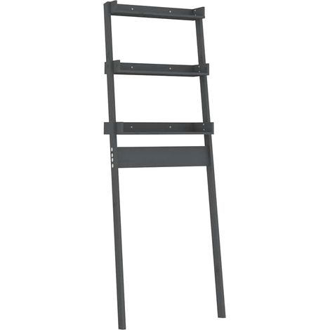 Maison Exclusive - Étagère de toilette Gris 63,5x32x179 cm Bois de pin massif