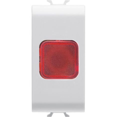 VOYANT DE SIGN. ROUGE 1M BLANC SAT. GEWISS GW15623
