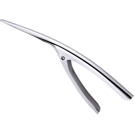 Shrimp Peeler - Stainless Steel - Ergonomic Handle - For Fresh Cooked Shrimp - 1 Piece (1/5)
